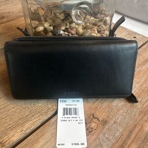 Vintage Coach Combo Checkbook Wallet